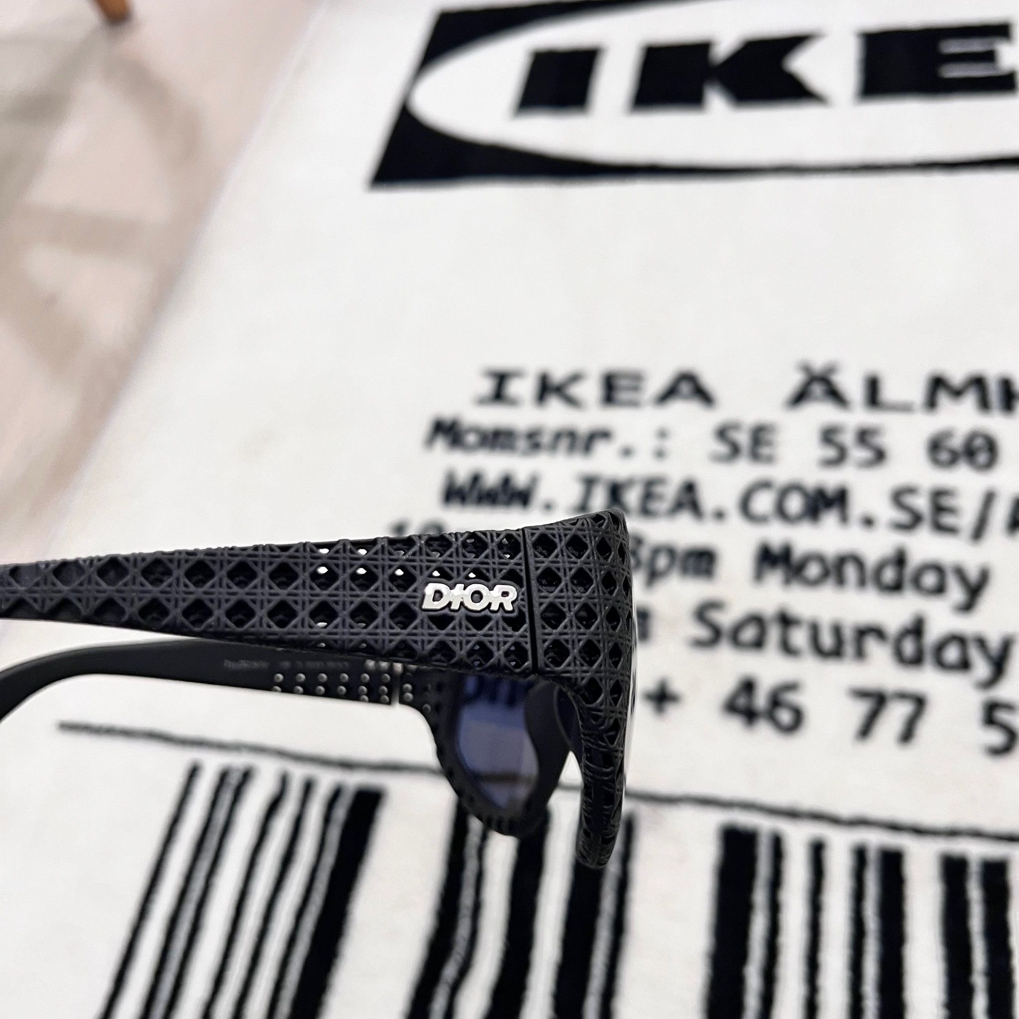 Dior Dior3D M1U Mask 3D Printed Shield Sunglasses Size ONE SIZE - 8 Thumbnail