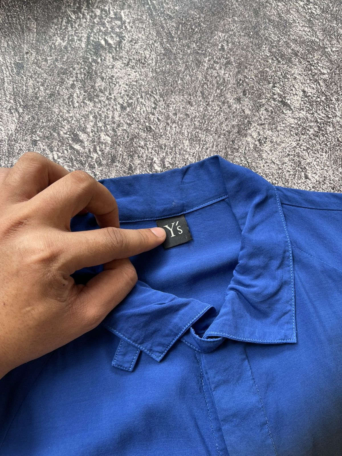 Yohji Yamamoto Y’s Yohji Yamamoto gradation pocket shirt Size US M / EU 48-50 / 2 - 5 Thumbnail