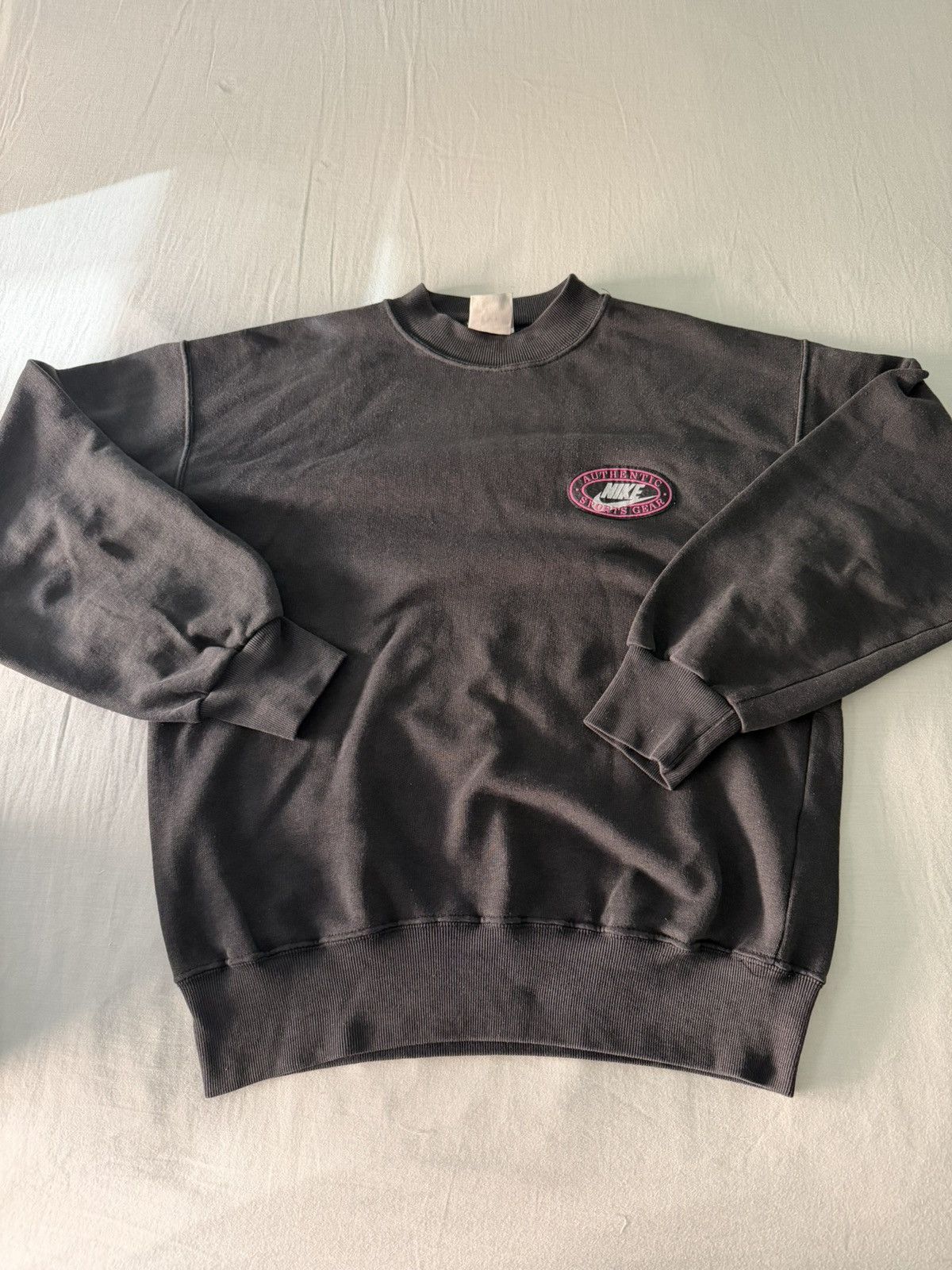 Nike Vintage 90s Nike Embroidered Logo Sweat Size US S / EU 44-46 / 1 - 2 Thumbnail