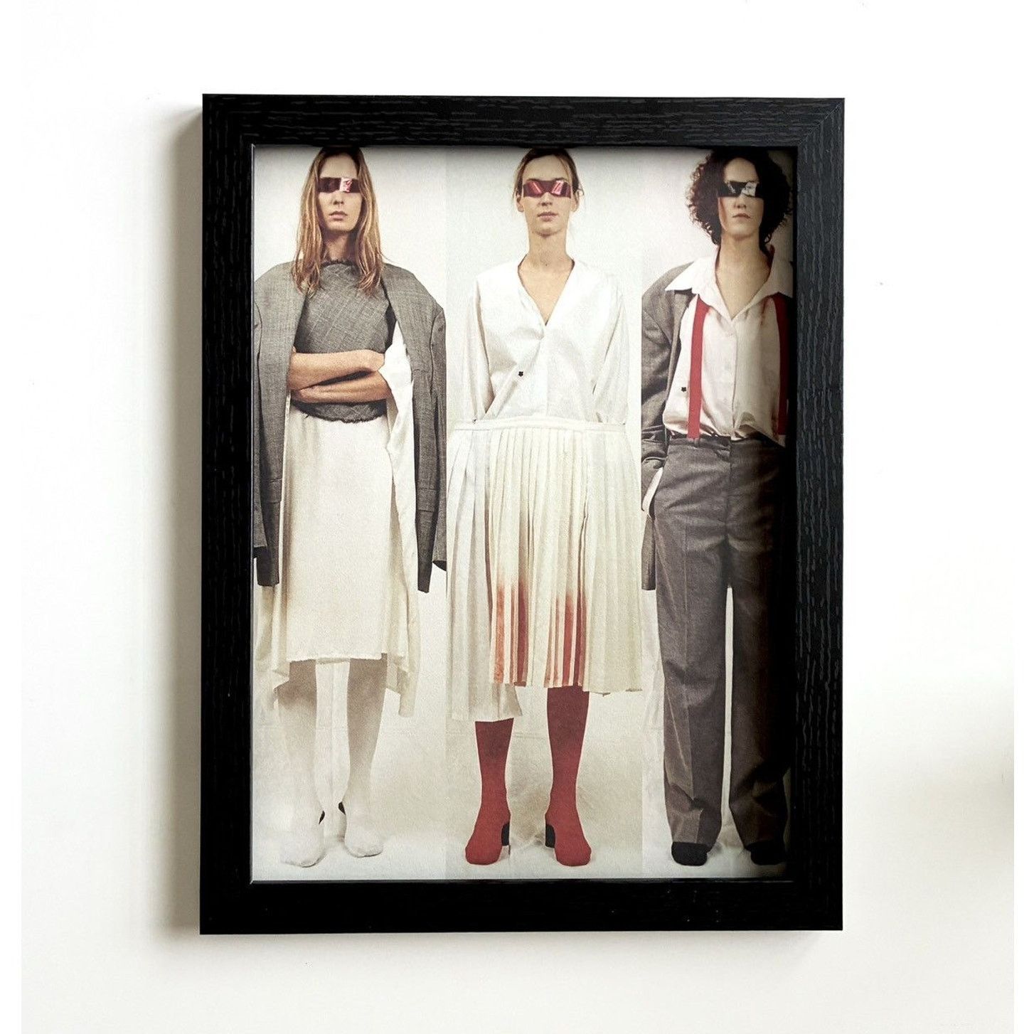 Japanese Brand × Maison Margiela × Vintage Maison Margiela Archive Fashion photo framed 9x12 Size ONE SIZE - 1 Thumbnail