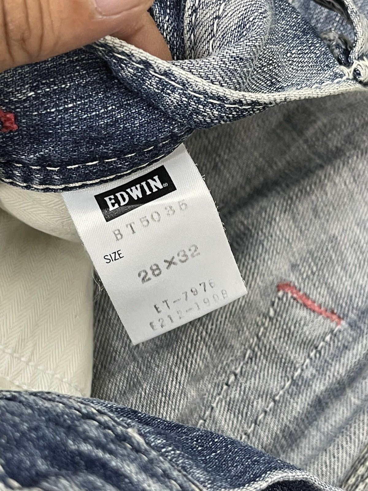 Edwin Carpenter Jeans Edwin Workwear Faded Clawmark 3🟦 Size US 30 / EU 46 - 15 Thumbnail