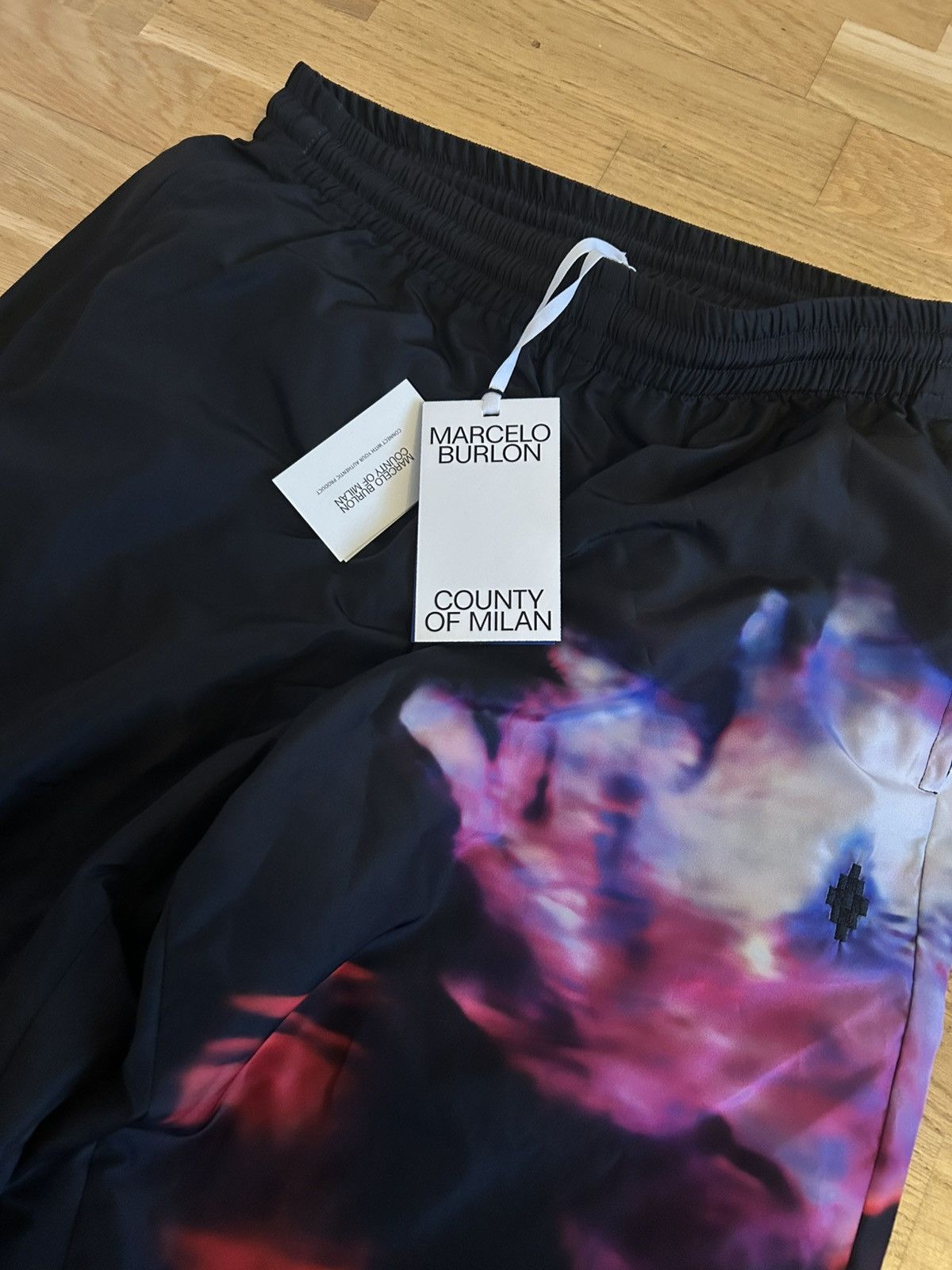 Marcelo Burlon Marcelo Burlon Sweatpants Nylon Flower Size US 32 / EU 48 - 2 Thumbnail