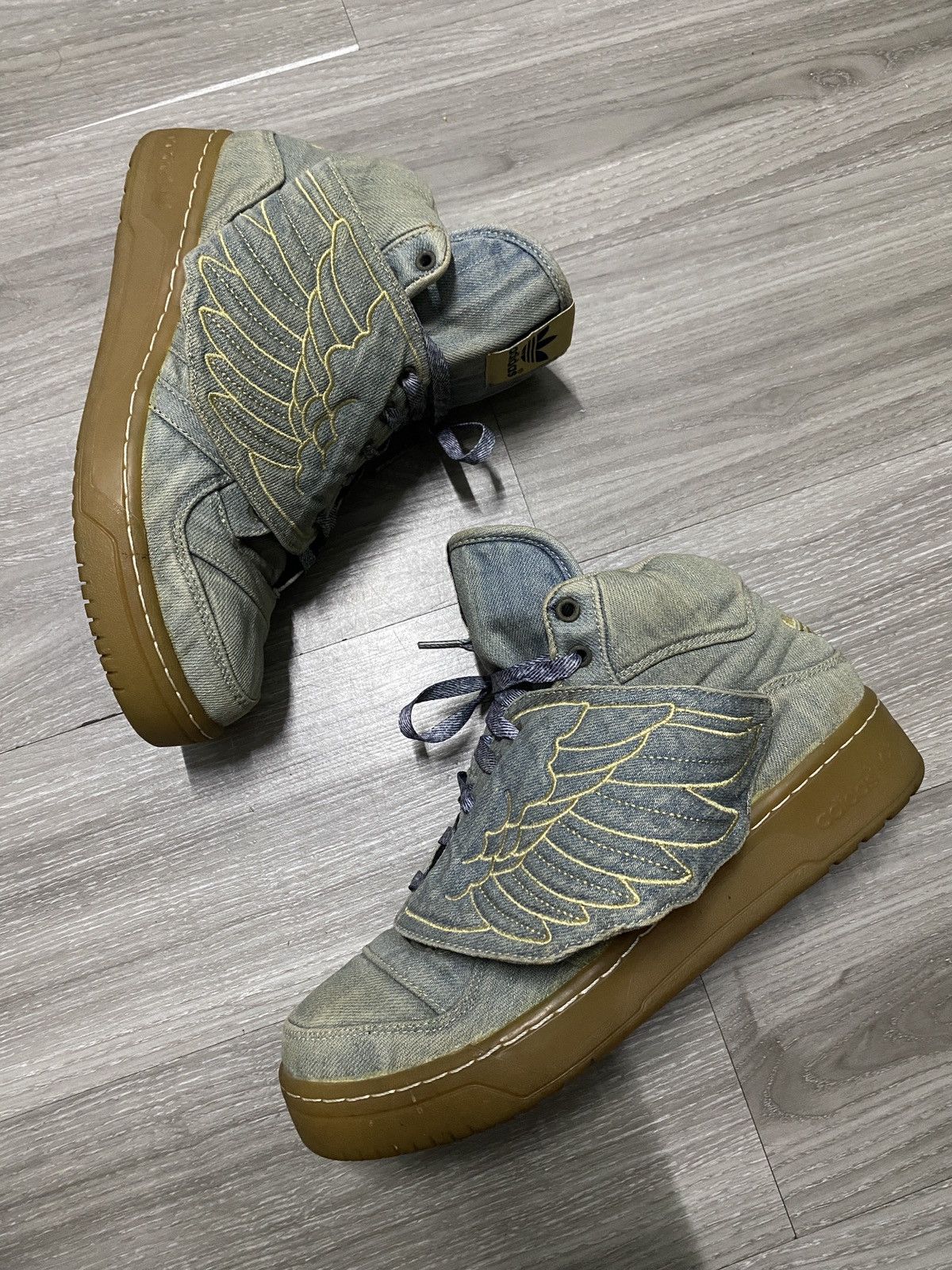 Jeremy Scott - Denim Wings Sneakers