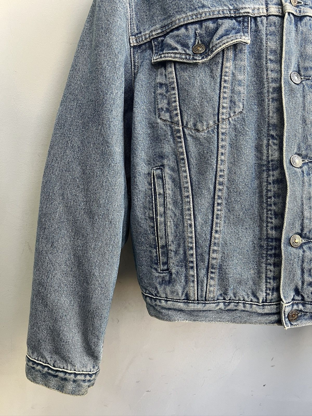 Levi's Vintage western storm rider trucker Levis jacket 90s Size US M / EU 48-50 / 2 - 4 Thumbnail