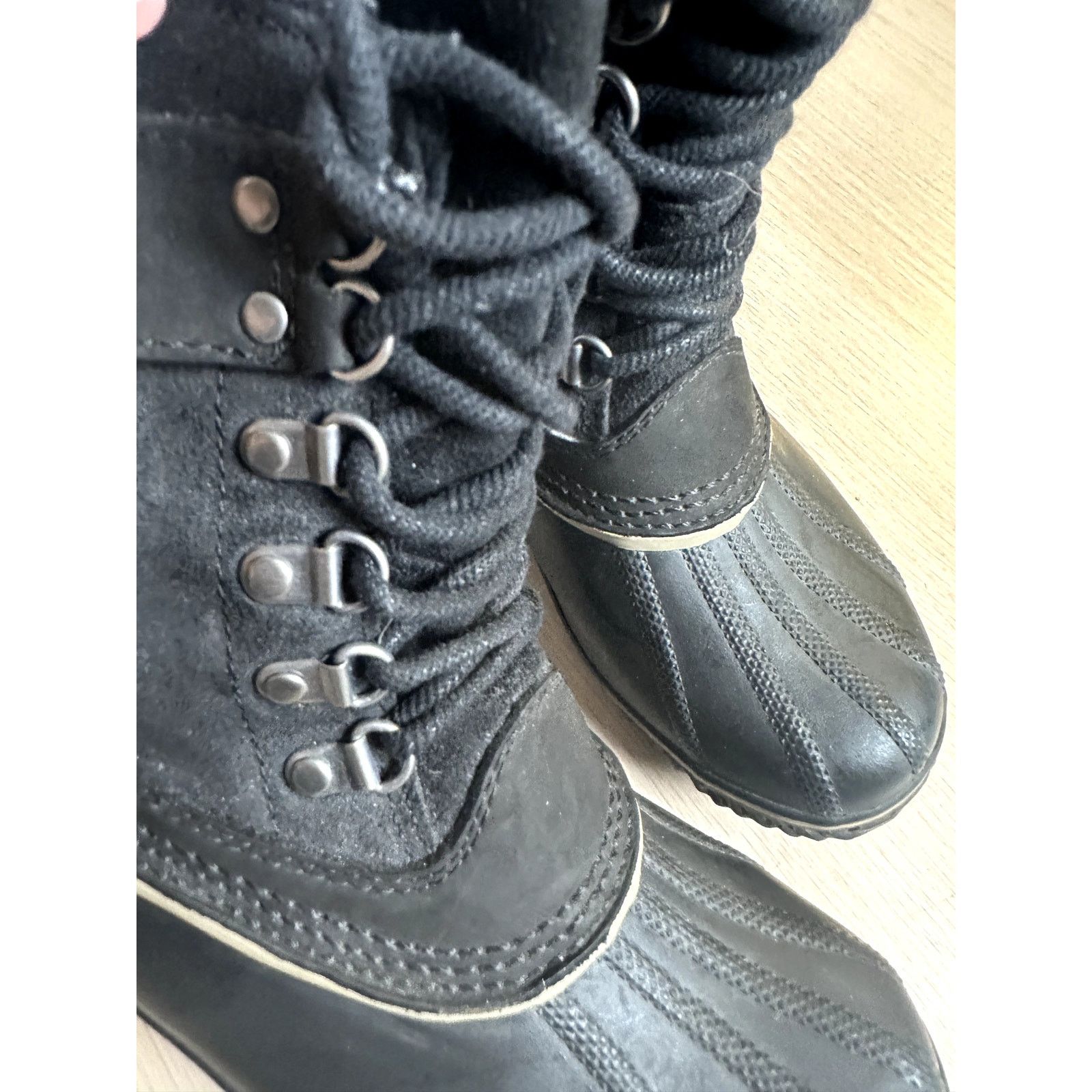SOREL Sorel Boots Black - Size 8 Women's - Good Condition! Size US 8 / IT 38 - 12 Thumbnail