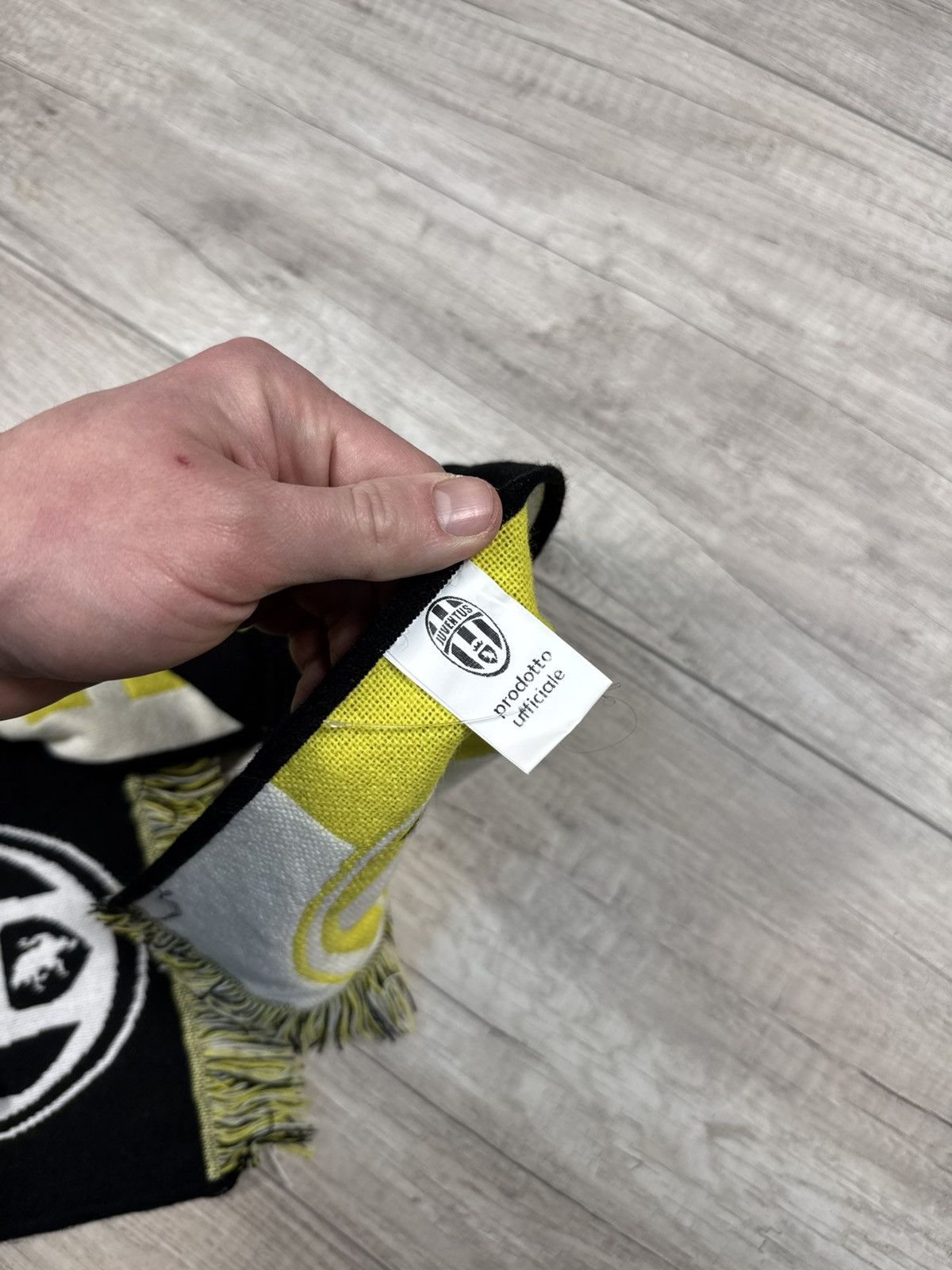 Vintage Juventus FC football soccer IF6WAS9 vtg scarf Size ONE SIZE - 4 Thumbnail