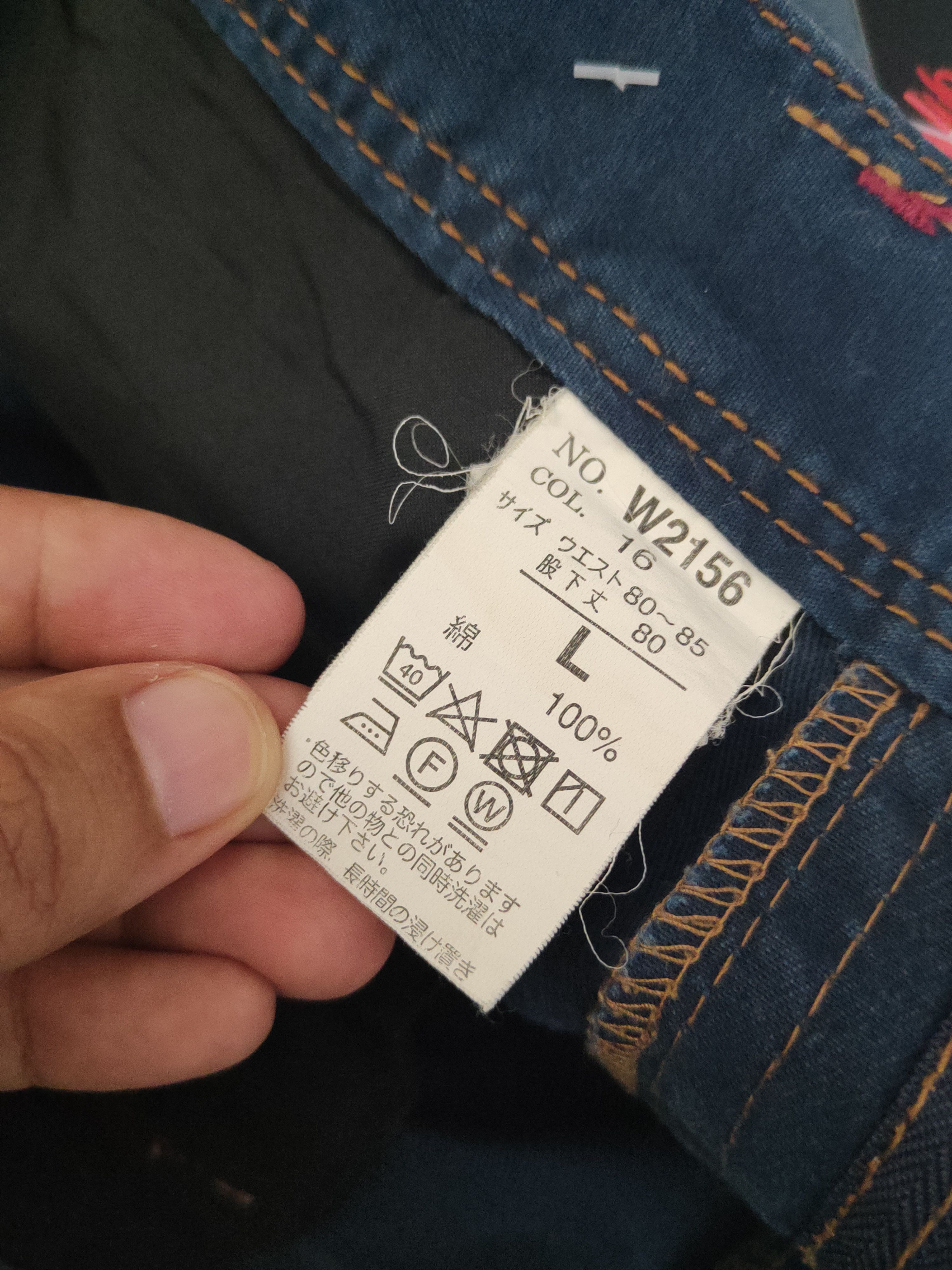 Japanese Brand DL Xebec Twist45 Blue Faded Multipocket Cargo Pants# 46-092 Size US 32 / EU 48 - 14 Thumbnail