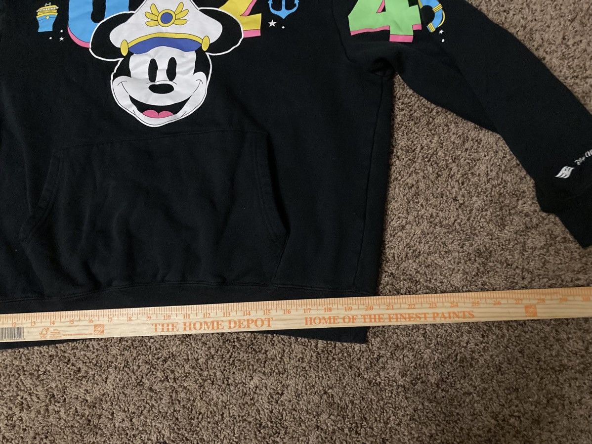 Designer × Disney Disney World 2024 Mickey Mouse Hoodie Character Cruise Large Size L / US 10 / IT 46 - 6 Thumbnail