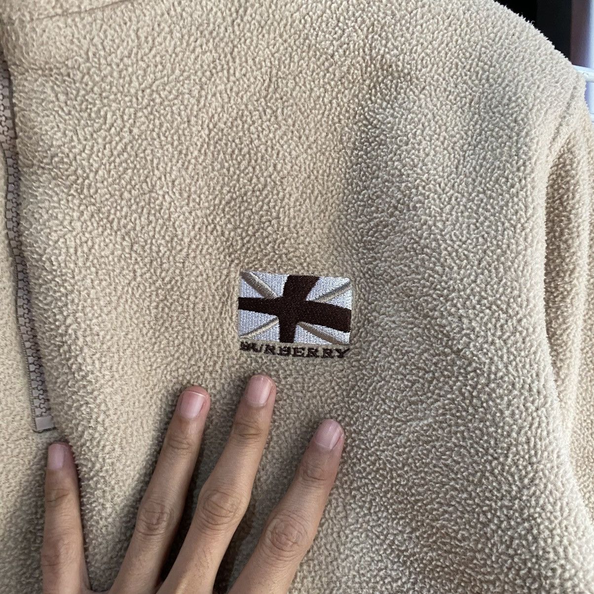 Burberry Vintage half zip fleece Burberry London Flag Logo Size US M / EU 48-50 / 2 - 7 Thumbnail