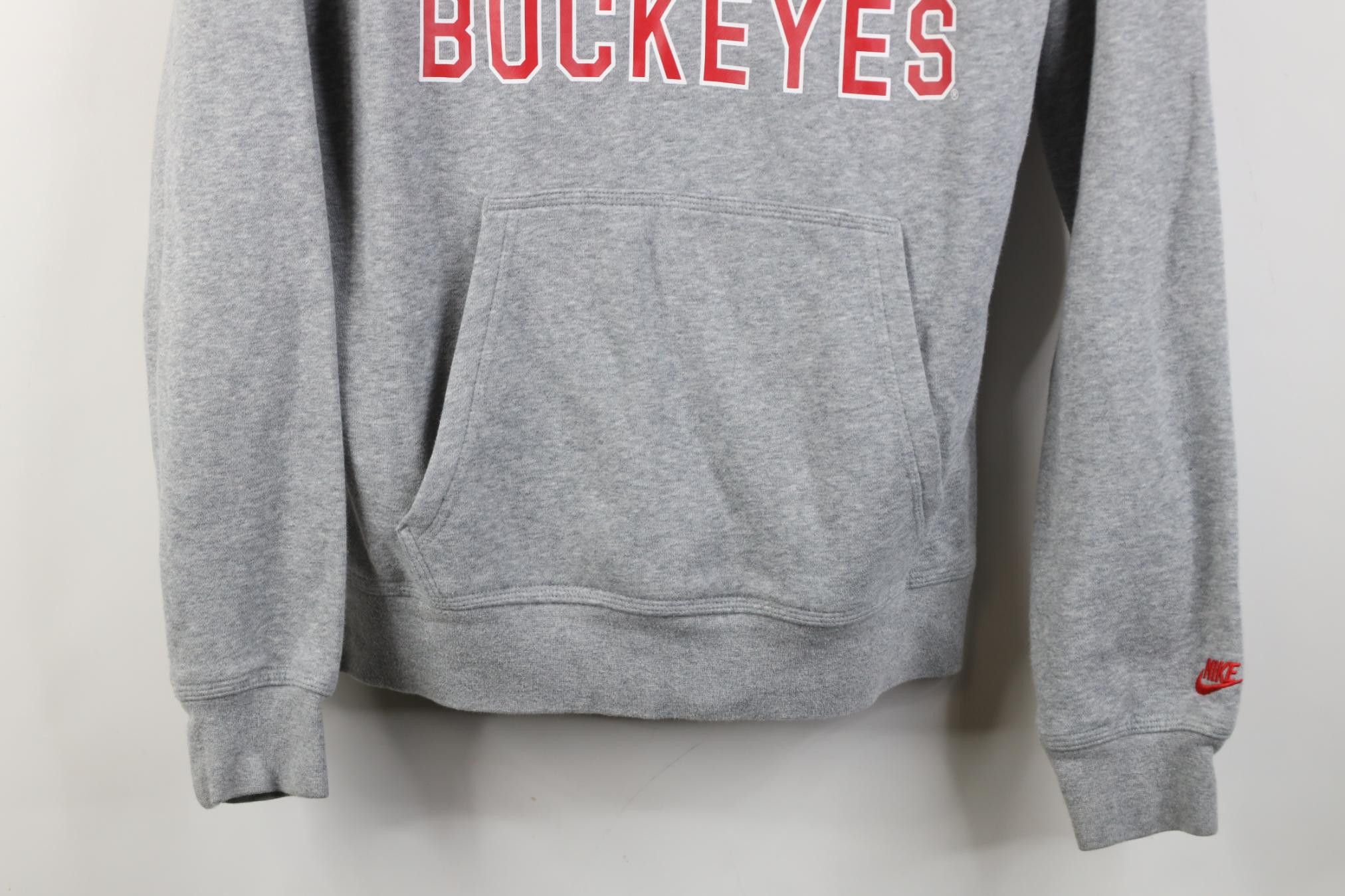 Nike Nike Spell Ohio State University Hoodie Sweatshirt Gray Size US S / EU 44-46 / 1 - 3 Thumbnail