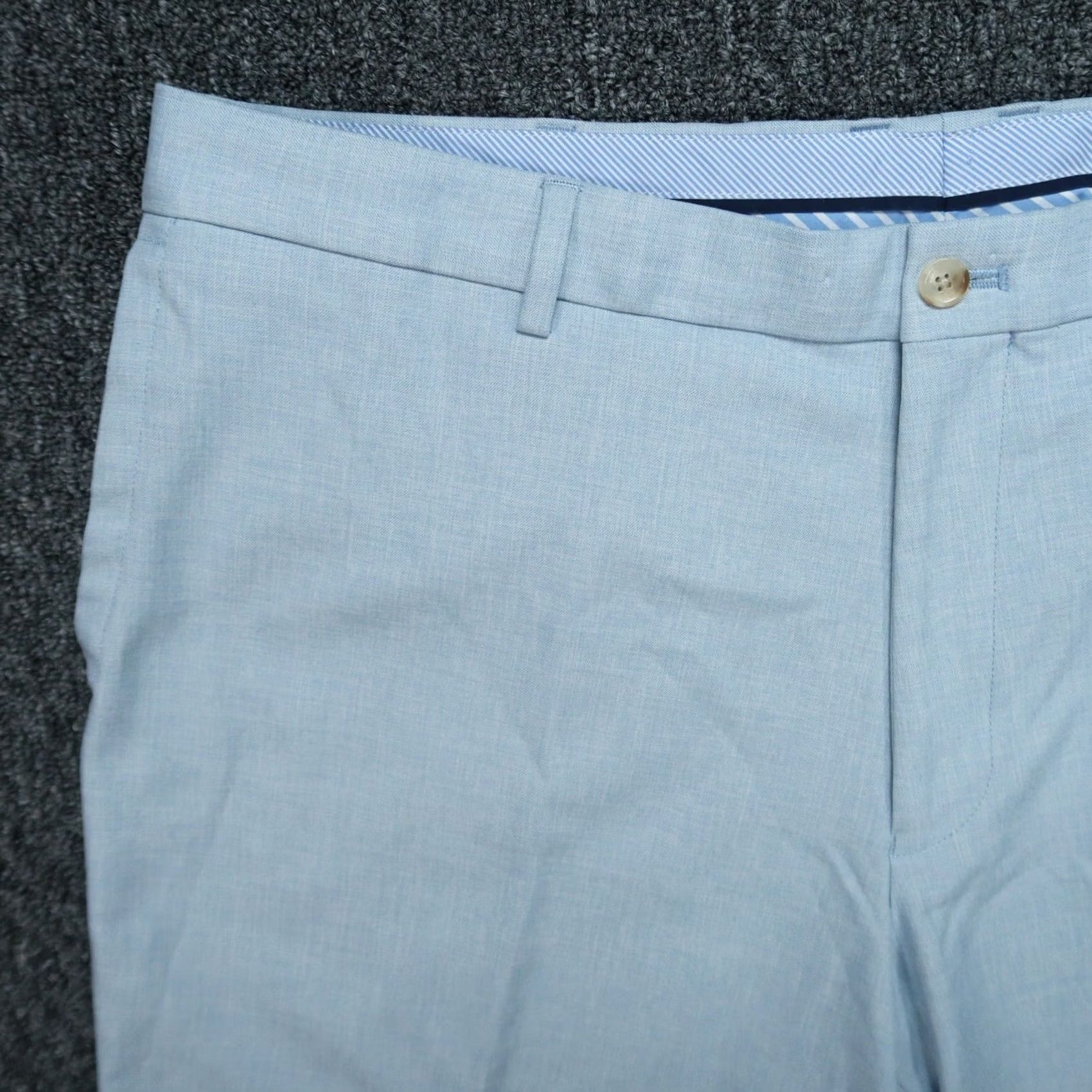 Peter Millar Peter Millar Shorts Mens 38 Blue Wrightsville Performance Chino Golf Casual Shirt Pants? Size US 38 / EU 54 - 2 Thumbnail