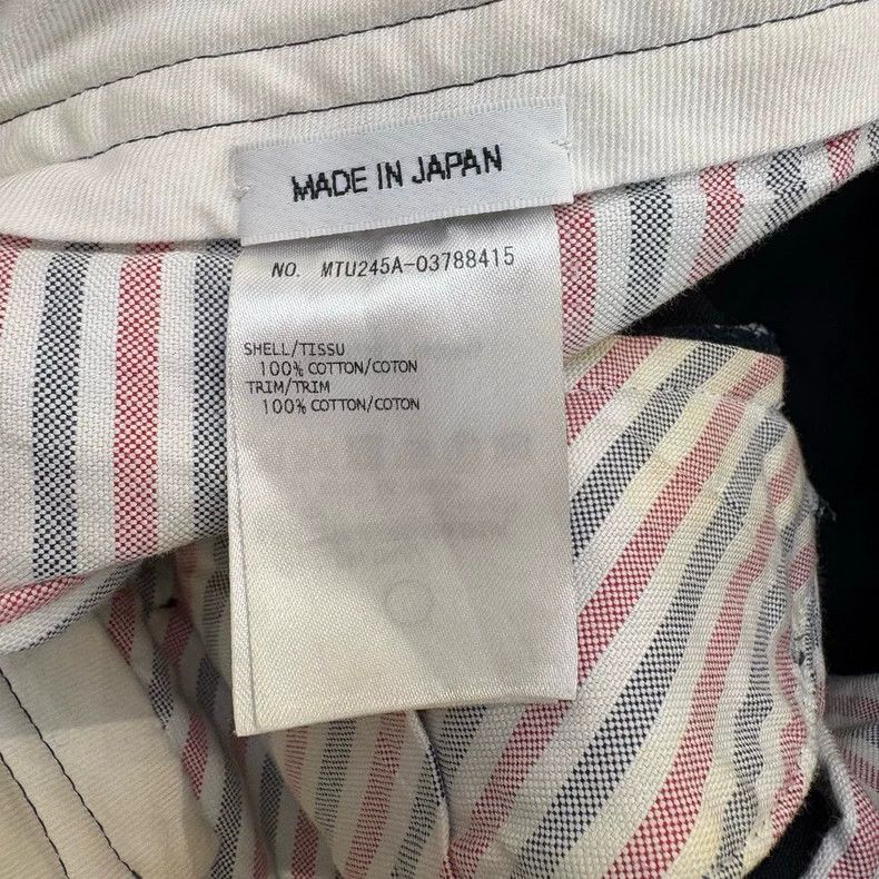 Thom Browne Thom Browne Black cotton casual pants Size US 38 / EU 54 - 4 Thumbnail