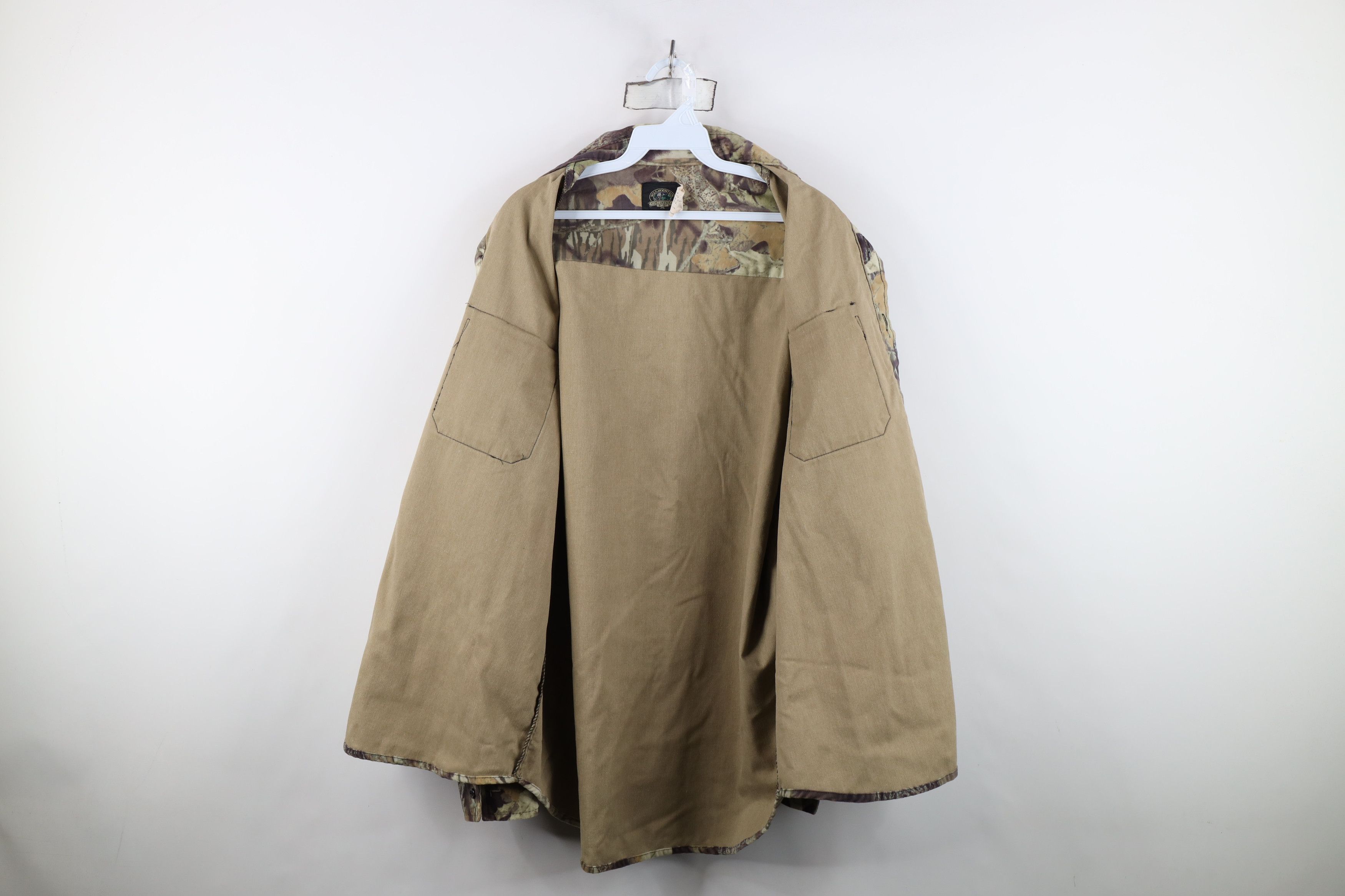 Vintage Vintage 90s Streetwear Camouflage Shirt Jacket Jac USA Size US XL / EU 56 / 4 - 10 Thumbnail