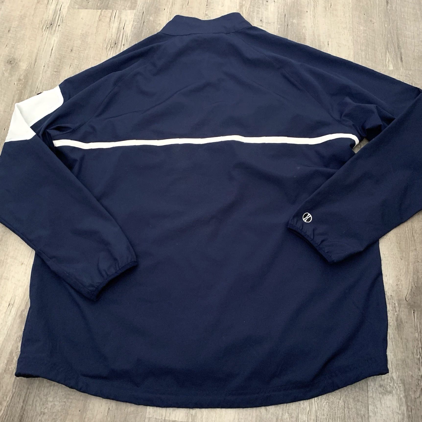 Holloway Holloway Weld Jacket 229543 Mens XL Long Sleeve Navy Blue Light Windbreaker Zip Pockets Lightweight Regular Fit Golf Outdoor Sports Size US XL / EU 56 / 4 - 6 Thumbnail