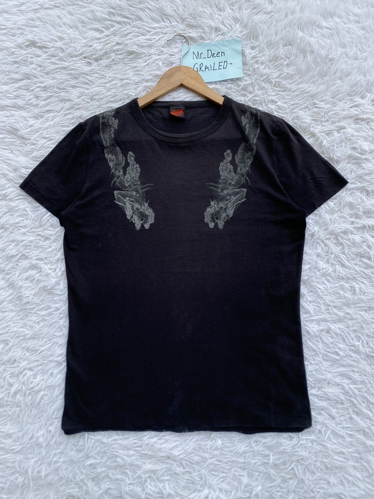 Jean Paul Gaultier Rare Vintage 90s Jean Paul Gaultier Dragon Tshirt Size S / US 4 / IT 40 - 2 Thumbnail