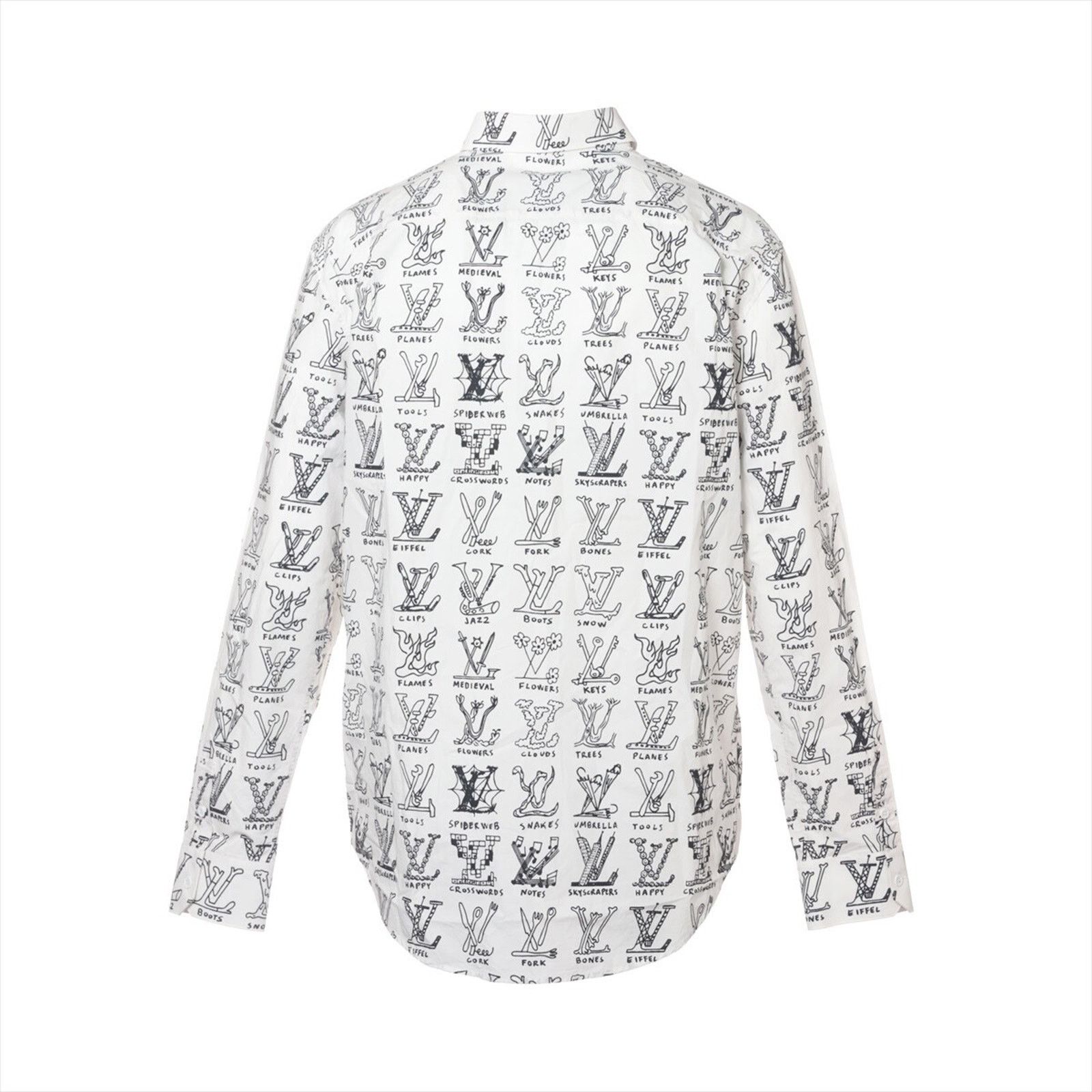 Louis Vuitton Louis Vuitton Placed Graphic Regular Long Sleeve Monogram Size US M / EU 48-50 / 2 - 11 Thumbnail