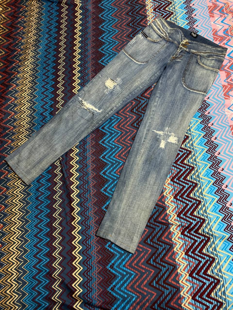 Dolce & Gabbana Vintage Dolce&Gabbana Denim Women Jeans Pants Trousers Size 26" / US 2 / IT 38 - 11 Thumbnail