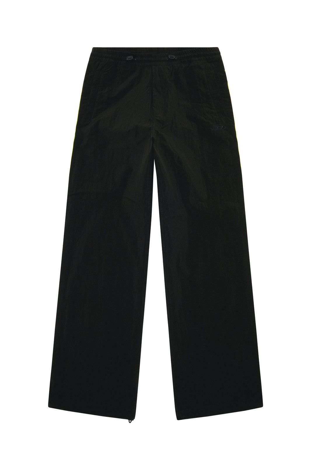 Diesel Diesel Crinkle Nylon Tech Track Pants Black/Neon Size 48 W32 Size US 32 / EU 48 - 20 Thumbnail