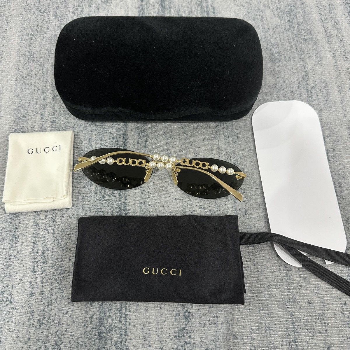Gucci GUCCI GG1922S 001 SUNGLASSES Size ONE SIZE - 3 Thumbnail