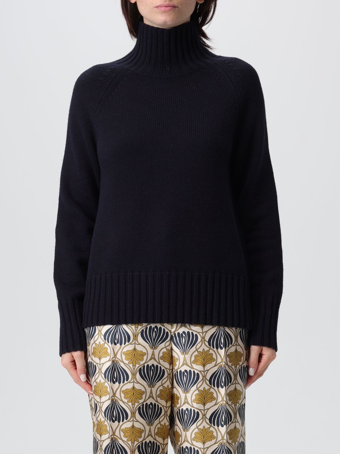 Max Mara Max Mara Sweater Woman Blue Size XS / US 0-2 / IT 36-38 - 1 Thumbnail