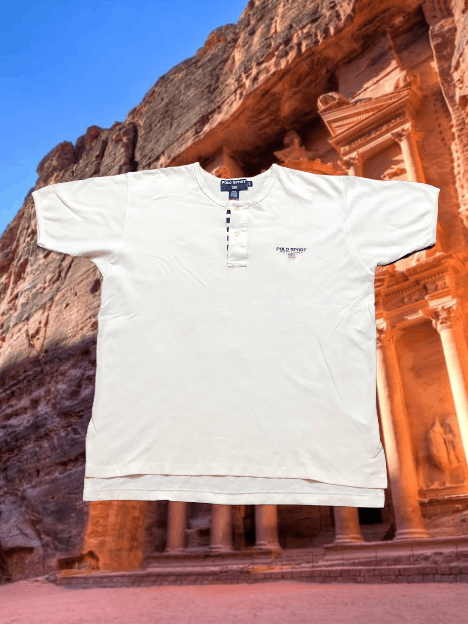 Polo Ralph Lauren Vintage Y2K Polo sport Ralph Lauren white T-Shirt Size US M / EU 48-50 / 2 - 1 Thumbnail