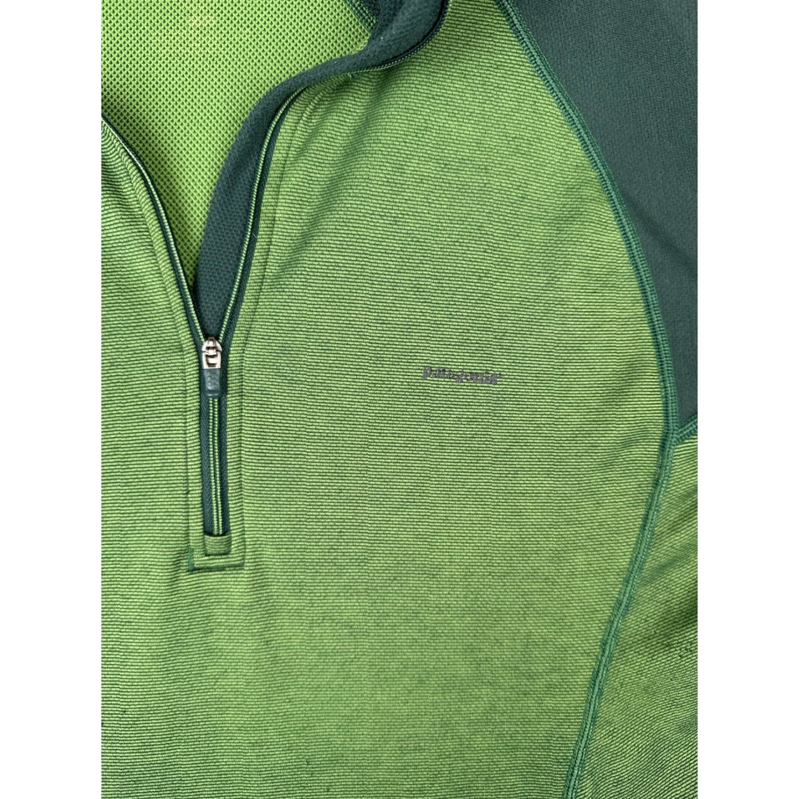 Patagonia Patagonia Shirt Men Small Green 1/4 Zip Polyester Long Sleeve Camp Hike READ Size US S / EU 44-46 / 1 - 6 Thumbnail