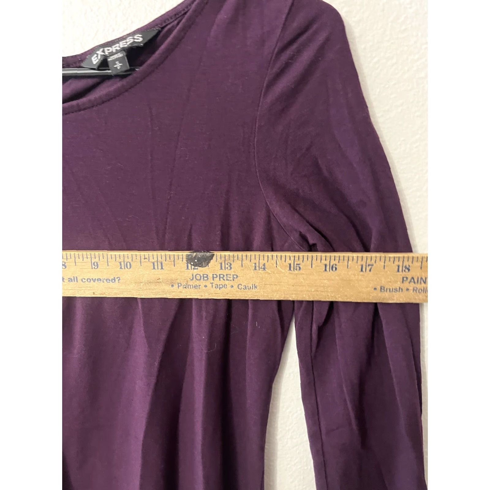 Express Express Dress Solid Maroon Long Sleeve Zip Up Knee Length S Sheath Dress Womens Size S / US 4 / IT 40 - 5 Thumbnail