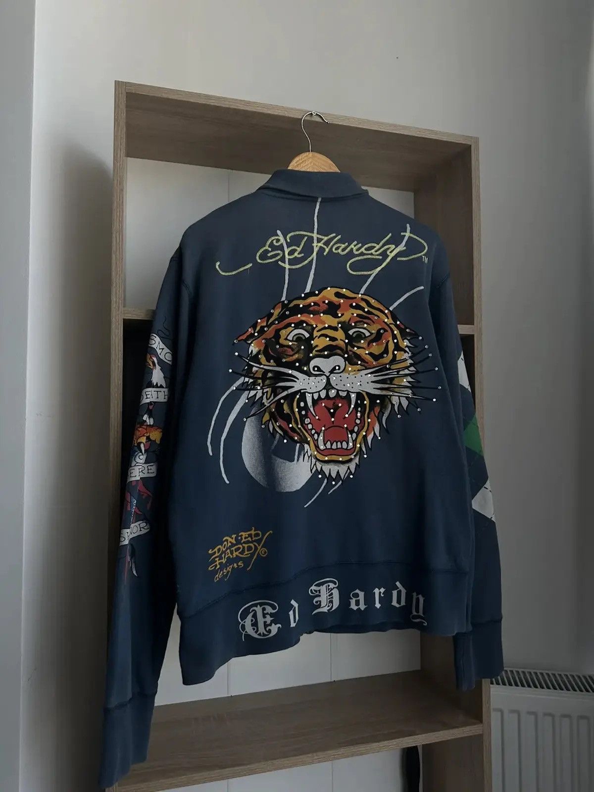 Ed Hardy Vintage Ed Hardy Christian Audigier Hoodie Size US M / EU 48-50 / 2 - 5 Thumbnail