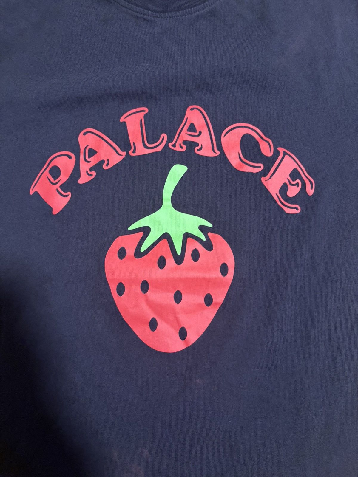 Palace Palace Fruity tee- navy Size US M / EU 48-50 / 2 - 2 Thumbnail
