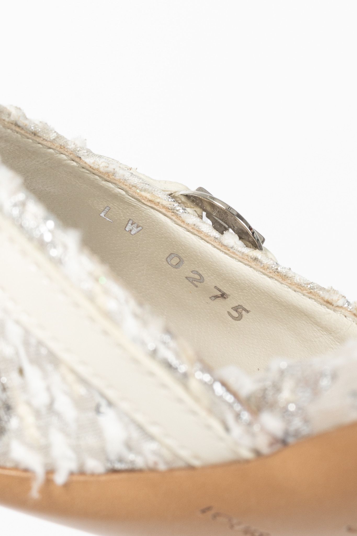 Louis Vuitton Louis Vuitton 6AM Blanc Monogram Tweed Mule Sandals Size US 6.5 / IT 36.5 - 11 Thumbnail
