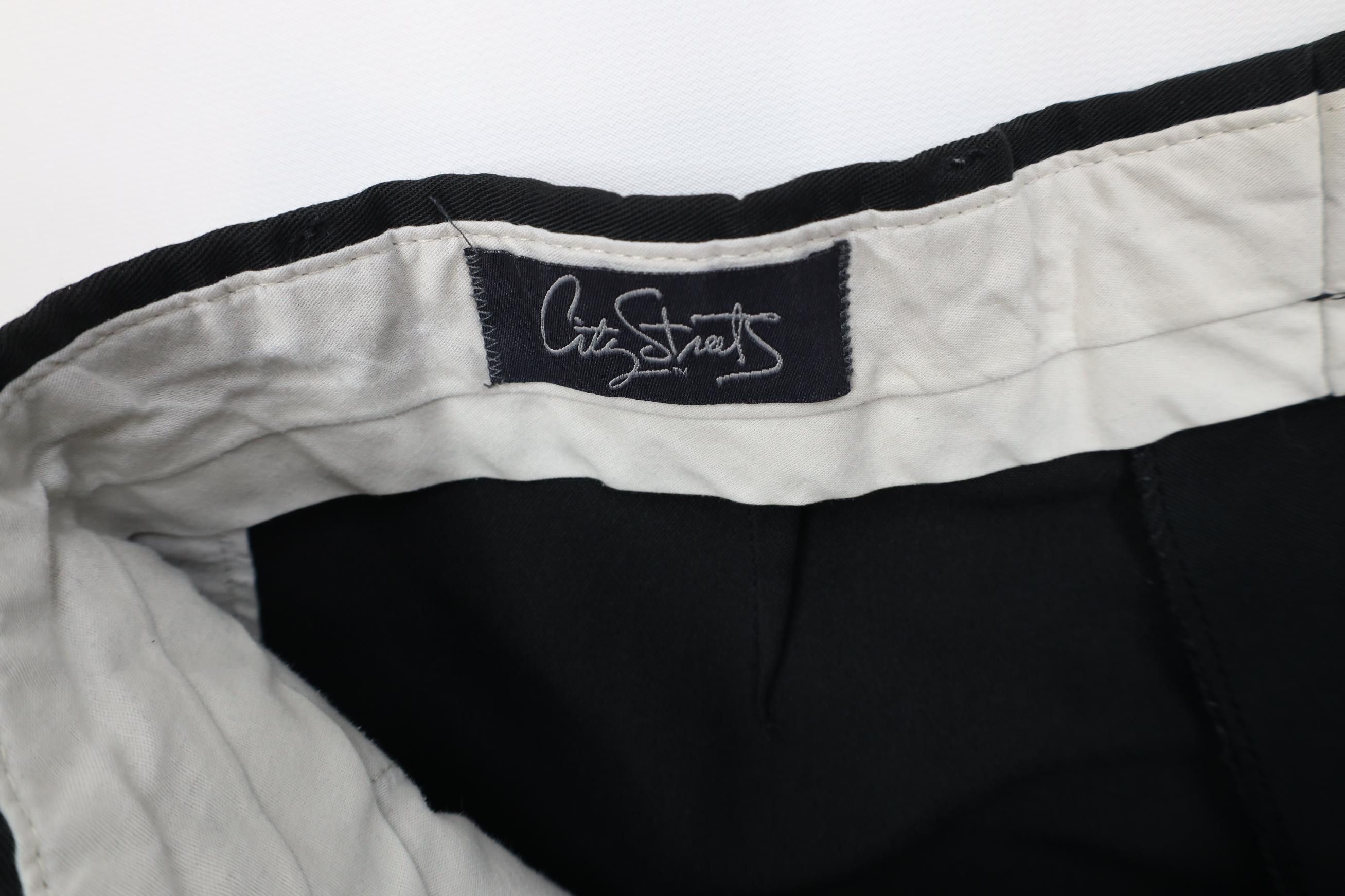 Vintage Vintage 90s Hollywood Regency Gabardine High Waist Pants Size US 30 / EU 46 - 7 Thumbnail