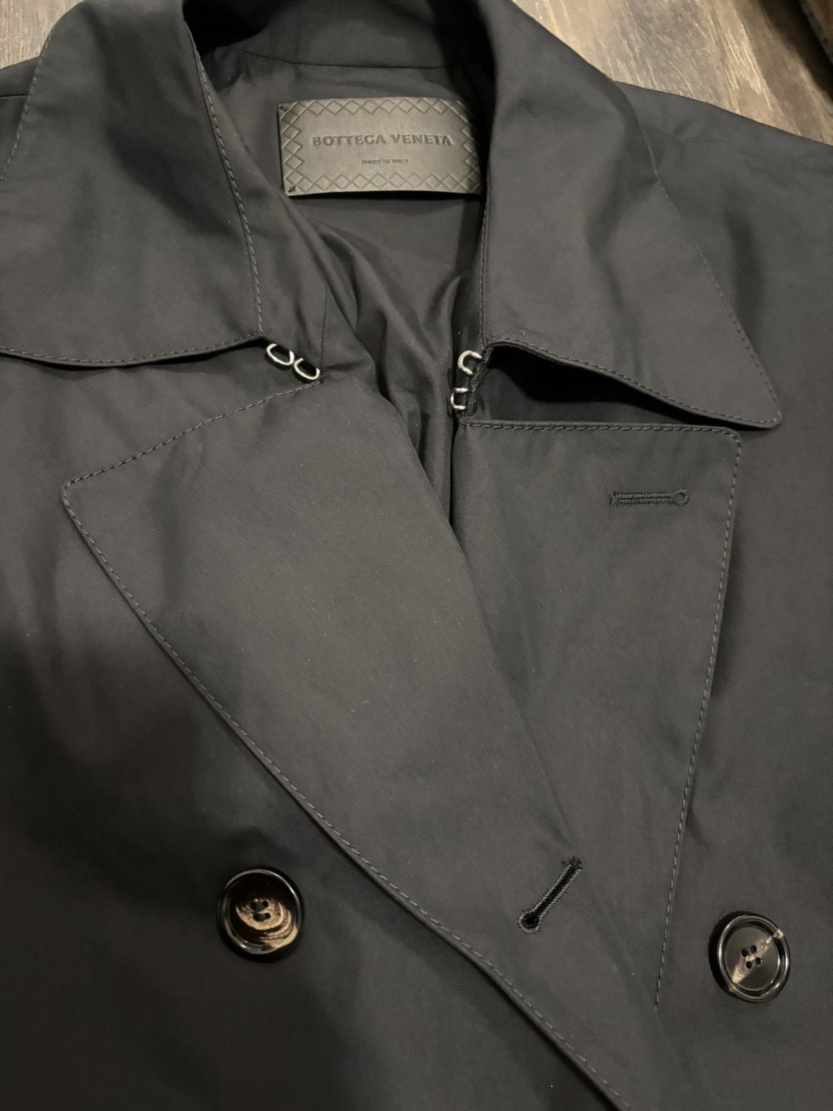 Bottega Veneta Bottega Veneta Trench Coat with Belt Sz 50 Size US L / EU 52-54 / 3 - 5 Thumbnail