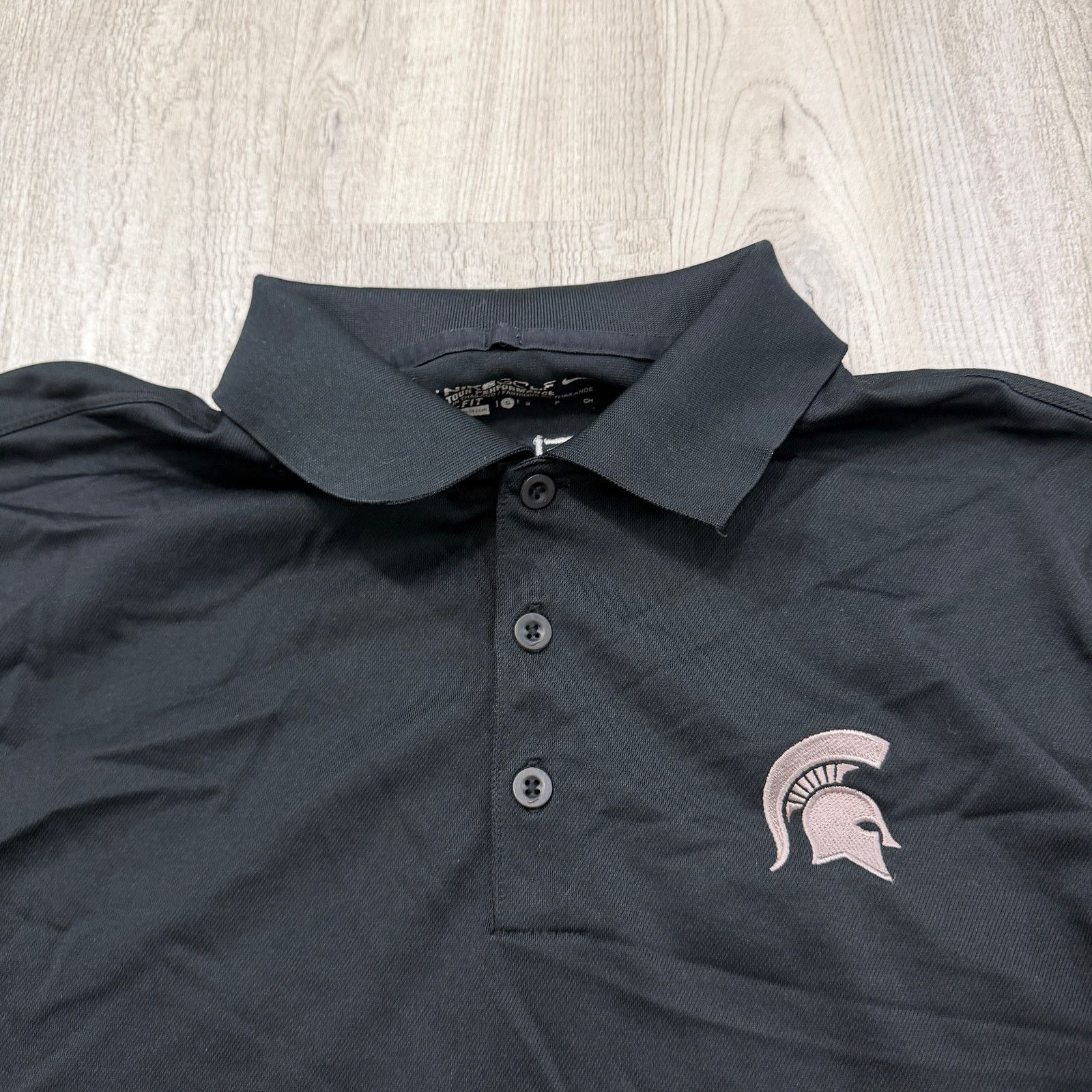 Nike Nike Elite Michigan State Spartans Rugby Polo Shirt Small Size US S / EU 44-46 / 1 - 3 Thumbnail