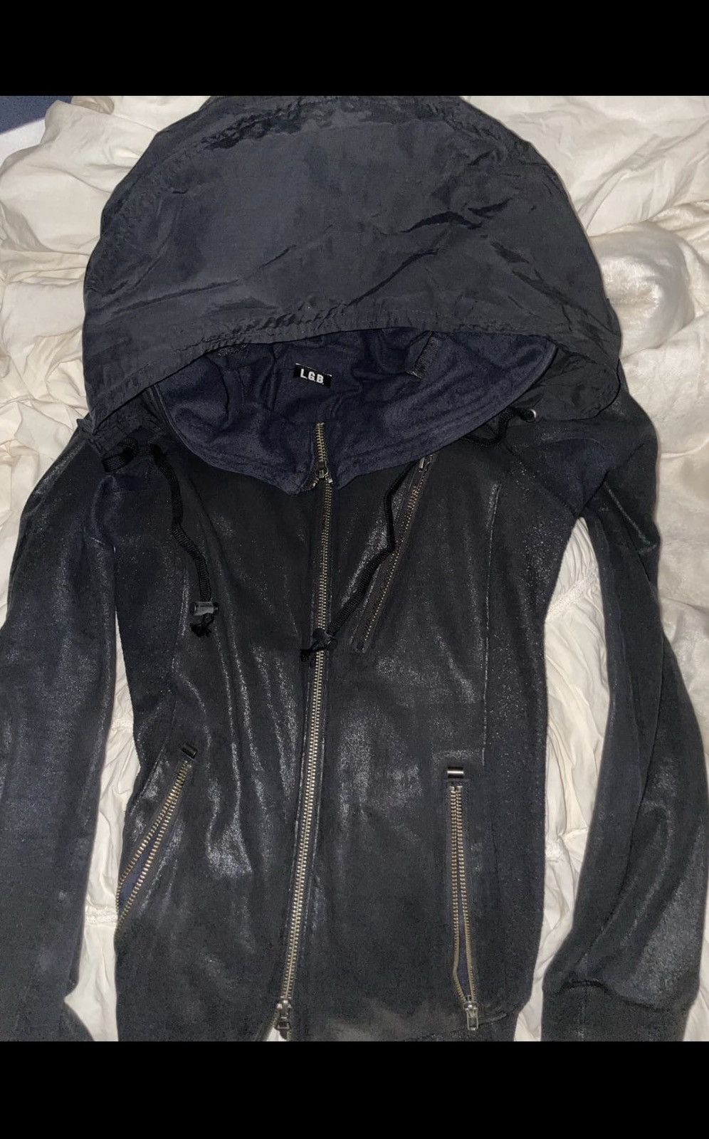 Le Grande Bleu (L.G.B.) L.G.B. “Le Grand Bleu” BONO Coated Parka Size US S / EU 44-46 / 1 - 4 Thumbnail