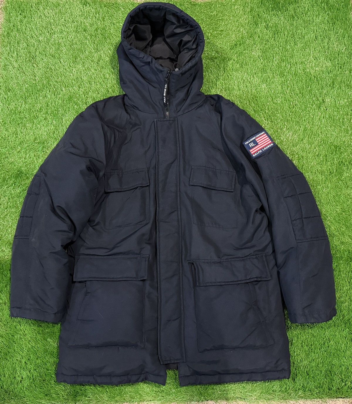 Polo Ralph Lauren VTG Ralph Lauren Polo Jeans Co. Puffer Parka Down Filled Size US L / EU 52-54 / 3 - 1 Thumbnail