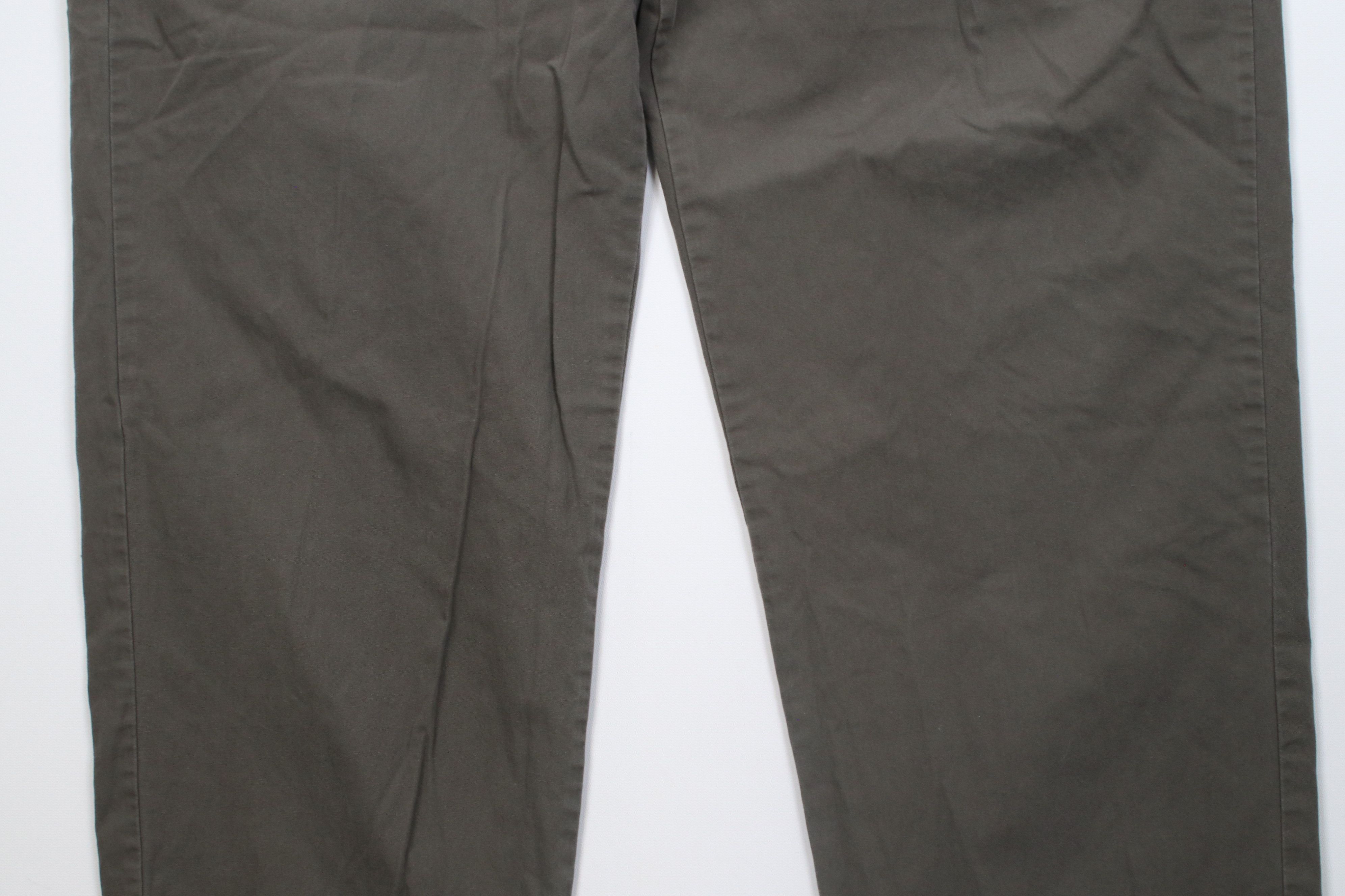 Walls Vintage 90s Walls Wide Leg Trekking Cargo Pants Green Cotton Size US 42 / EU 58 - 3 Thumbnail