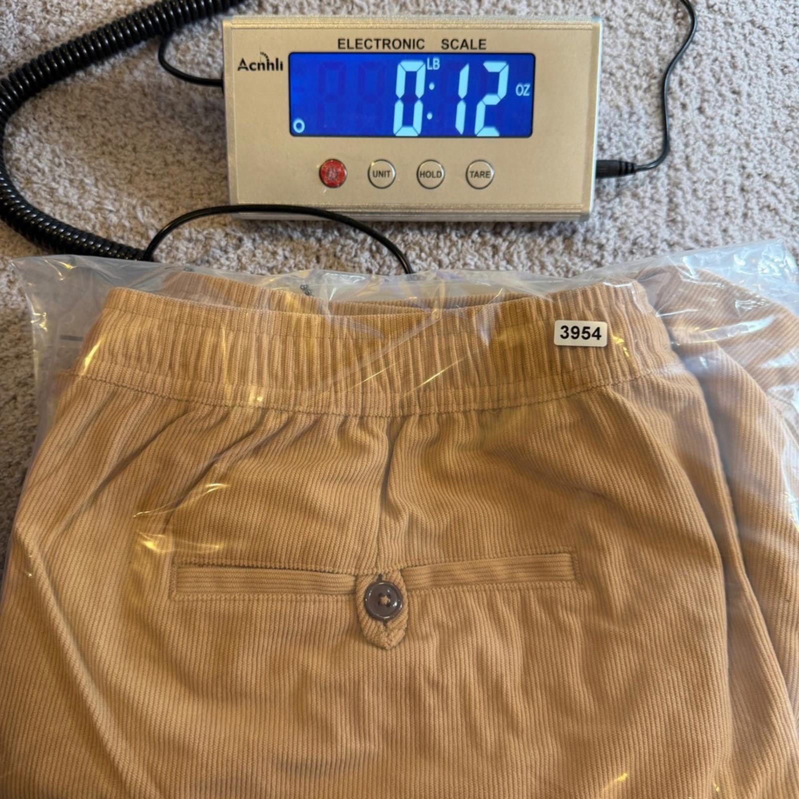 Other Simply Southern Mens Corduroy Shorts Tan XL NWT Size US 36 / EU 52 - 8 Thumbnail