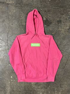 Supreme magenta hot sale hoodie