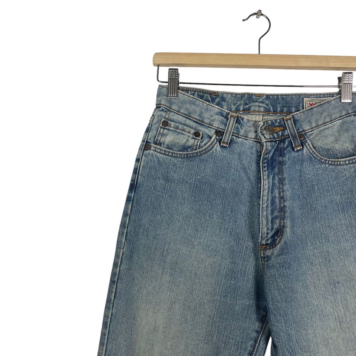 Wrangler Wrangler Faded Blue Ripped Denim Size US 26 / EU 42 - 6 Thumbnail