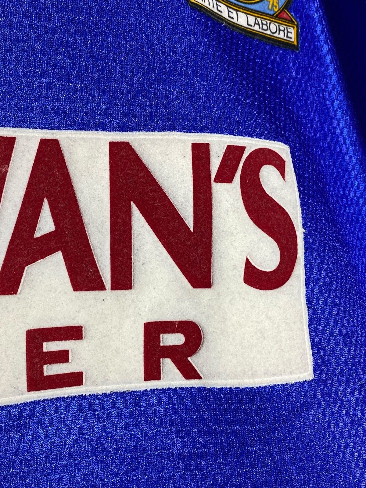 Asics Vintage Asics Blackburn Rovers 1994/95 Home Football Shirt Size US XL / EU 56 / 4 - 6 Thumbnail