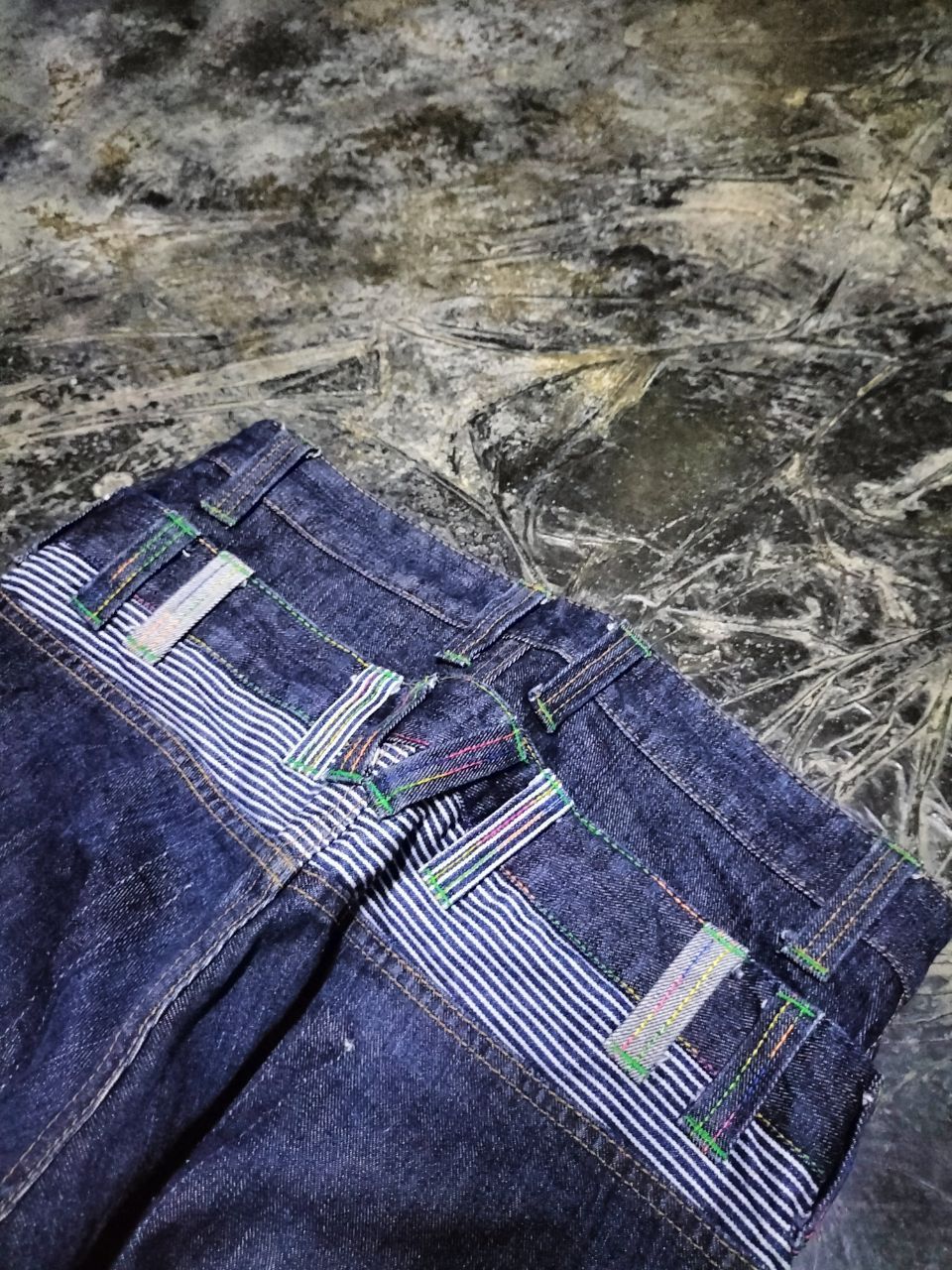 If Six Was Nine × Japanese Brand RIMASTER double waist jeans japanese brand Size US 30 / EU 46 - 15 Thumbnail