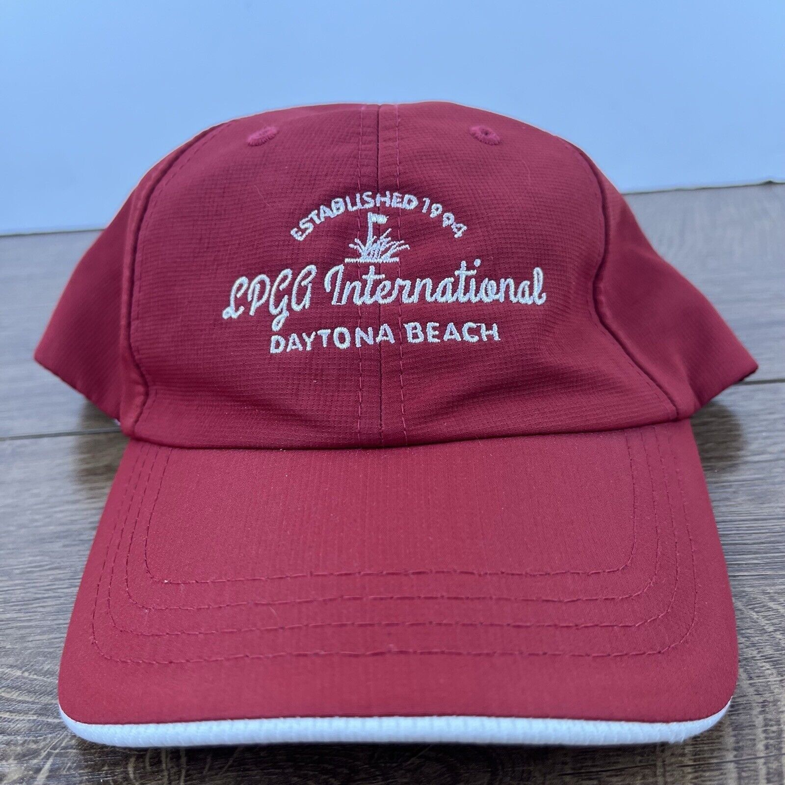 Other LPGG International Hat Daytona Beach Hat Red Adjustable Hat Size ONE SIZE - 1 Thumbnail
