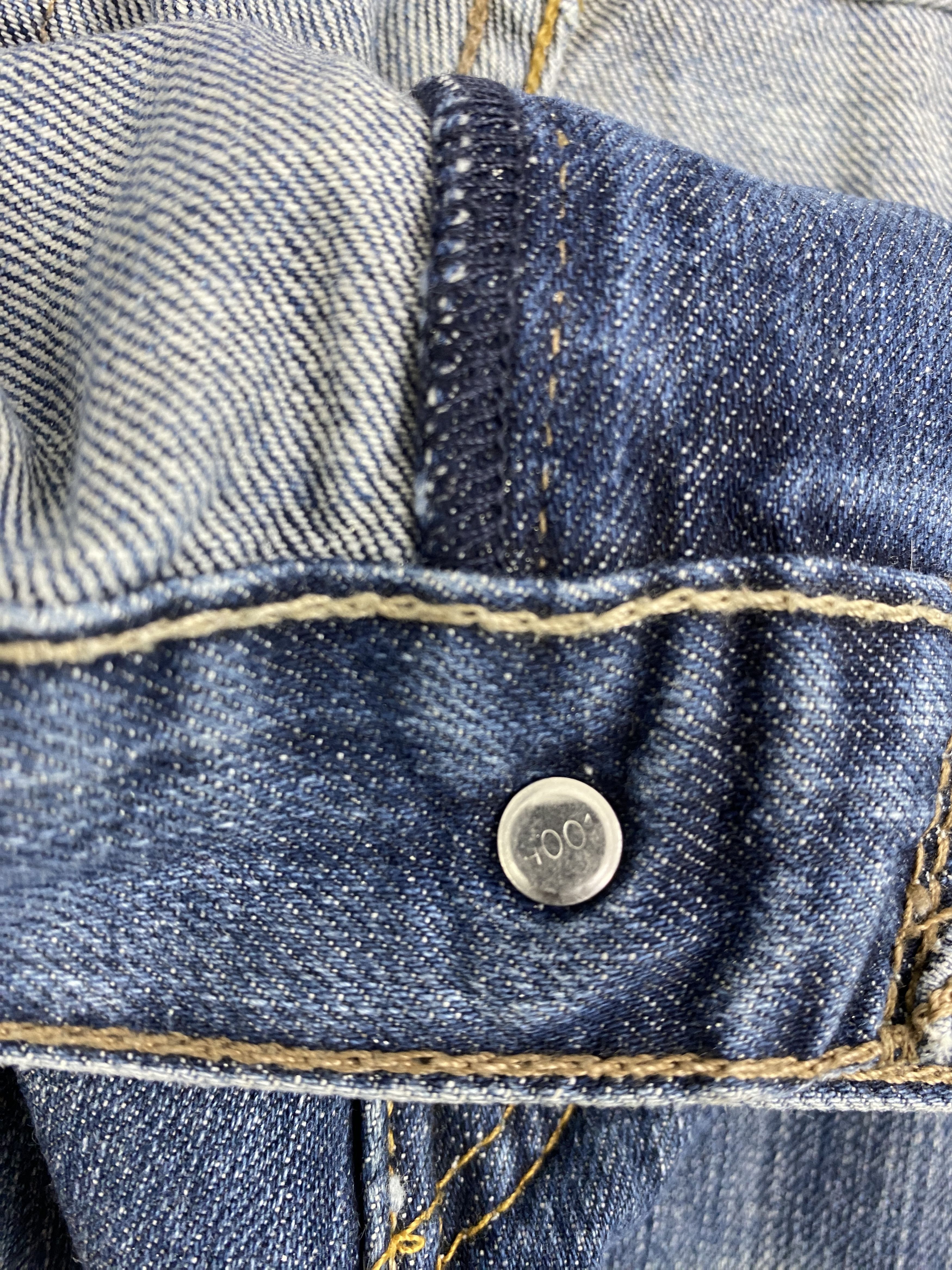 Levi's × Vintage Vintage Levis 569 Loose Straight Cut Distressed Jeans Size US 36 / EU 52 - 12 Thumbnail