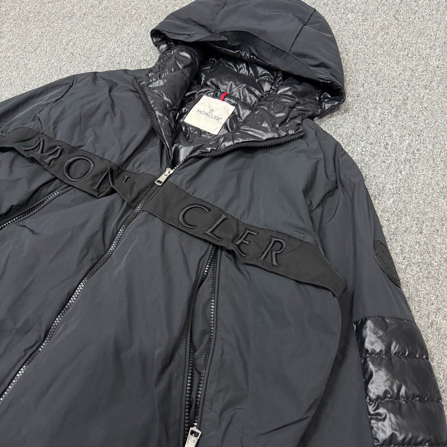 Moncler Moncler Olargues Hooded Zipper Down Jacket Size US XXL / EU 58 / 5 - 3 Thumbnail