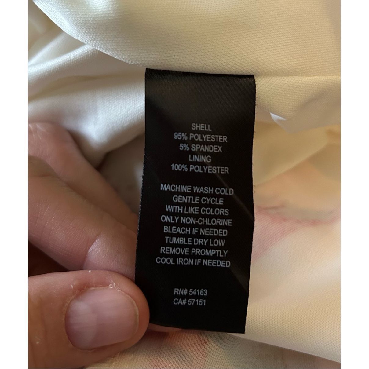 Other Jessica Howard Womens Pink White Fit + Flare Dress 6 Size M / US 6-8 / IT 42-44 - 5 Thumbnail