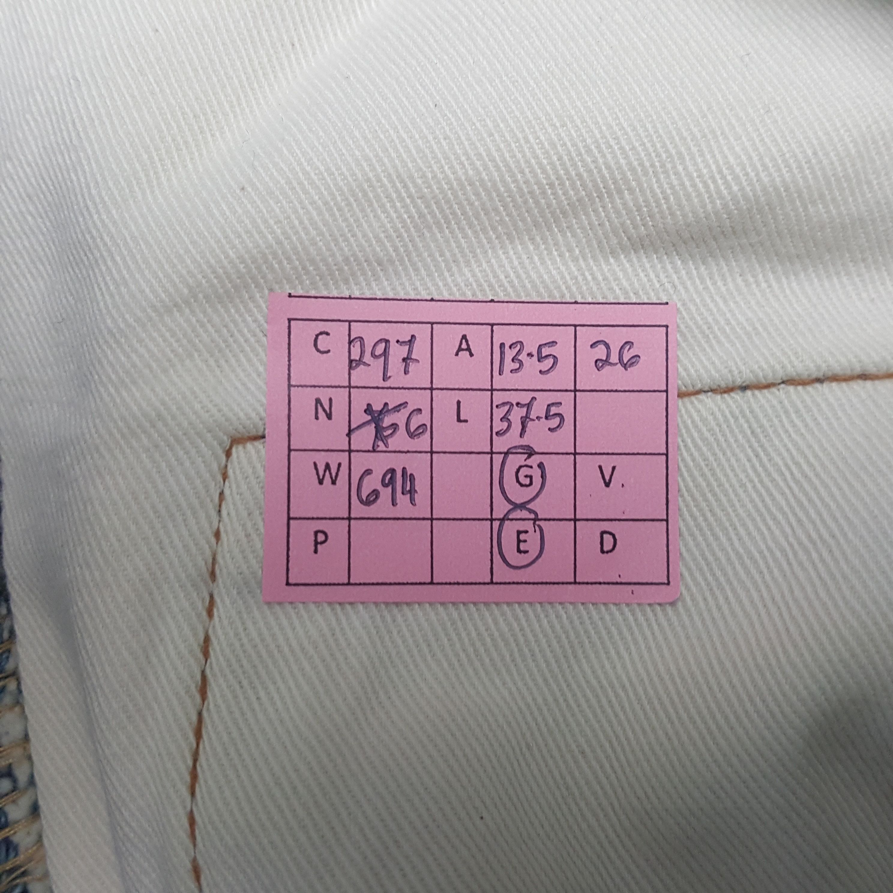 Evisu Evis Japanese Brand Streetwear Custom Daicock Jeans C297N6 Size US 27 - 17 Thumbnail