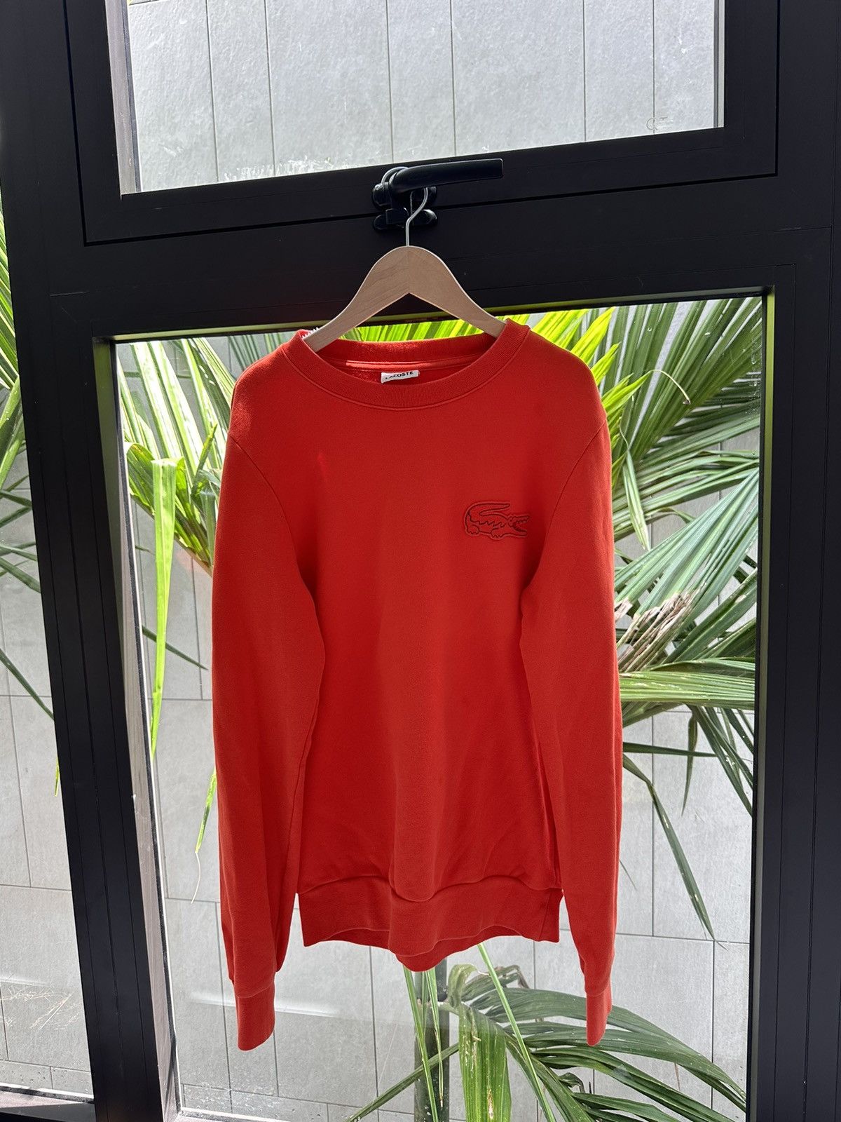 Lacoste × Vintage LACOSTE VINTAGE BIG LOGO STREETWEAR SWEATSHIRT Size US S / EU 44-46 / 1 - 1 Thumbnail