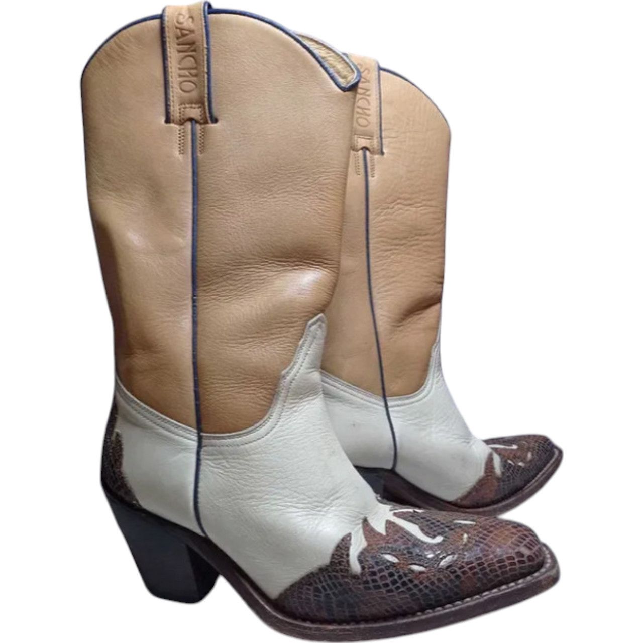 Dan Post × Sancho Boots Western Sancho Boots US sz 7.5 / Eur 38 Size US 7.5 / IT 37.5 - 2 Thumbnail