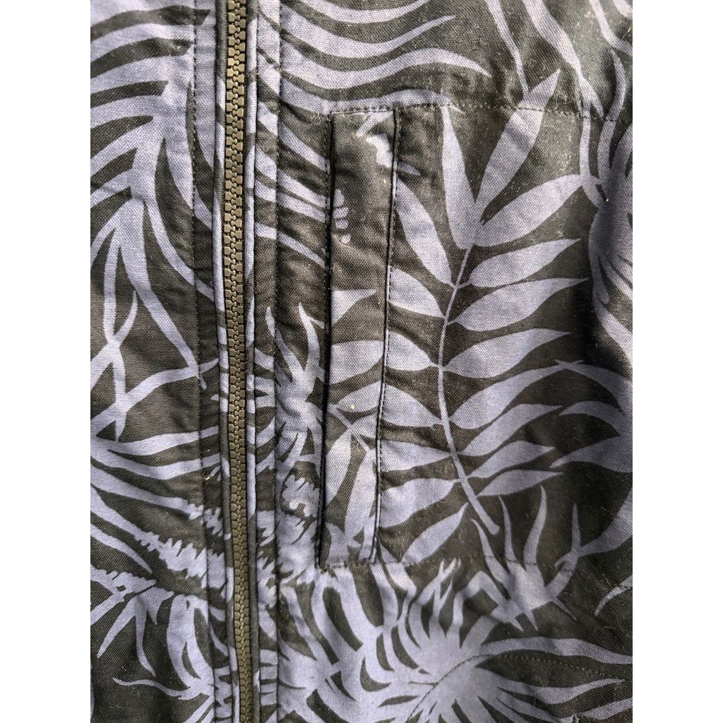 J.Crew J.Crew Tropical Print Hooded Zip Jacket — Size L Size US L / EU 52-54 / 3 - 2 Thumbnail