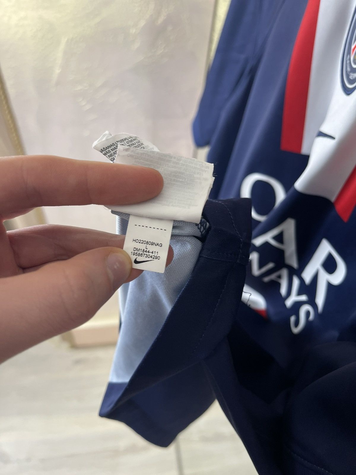 Nike Nike PSG Home 22/23 Neymar Jr #10 Dri-FIT Stadium Jersey Size US L / EU 52-54 / 3 - 10 Thumbnail